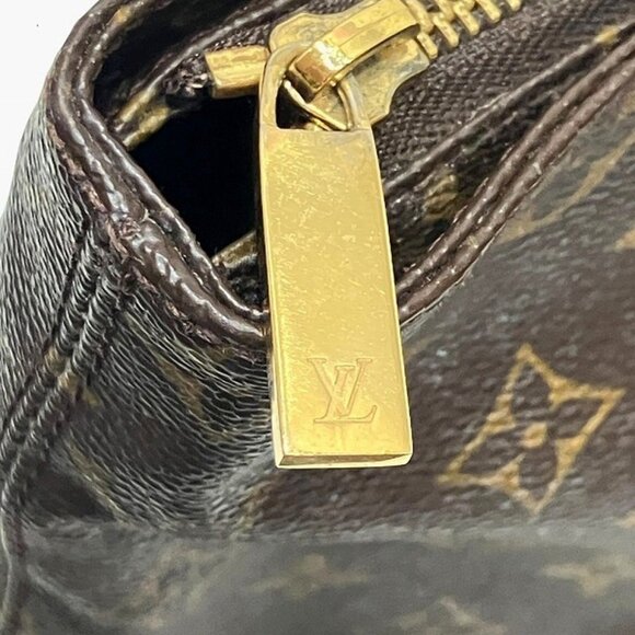 LOUIS VUITTON Brown Monogram Shoulder Bag - Picture 7 of 9